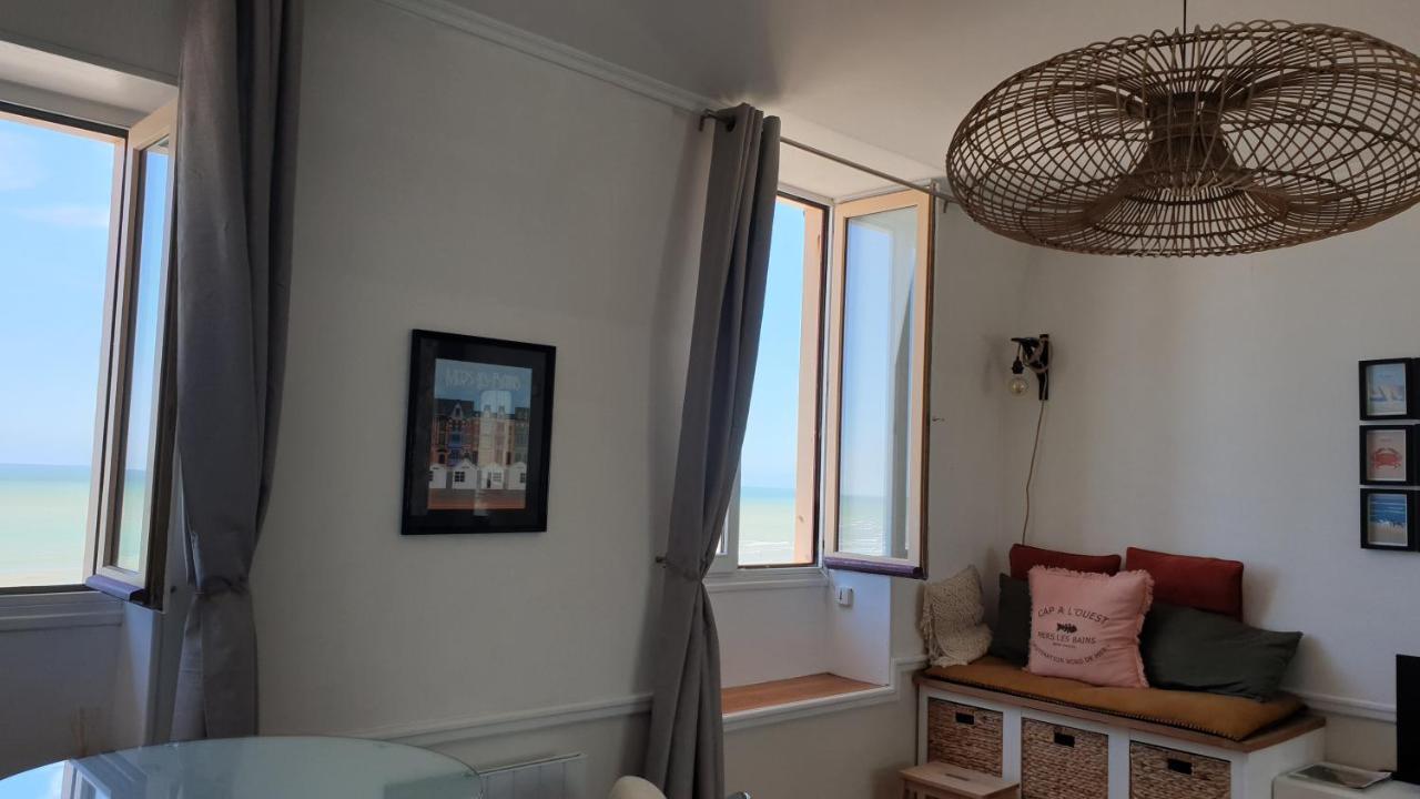 Villa Mignon Grand Studio Vue Mer Mers-les-Bains Buitenkant foto